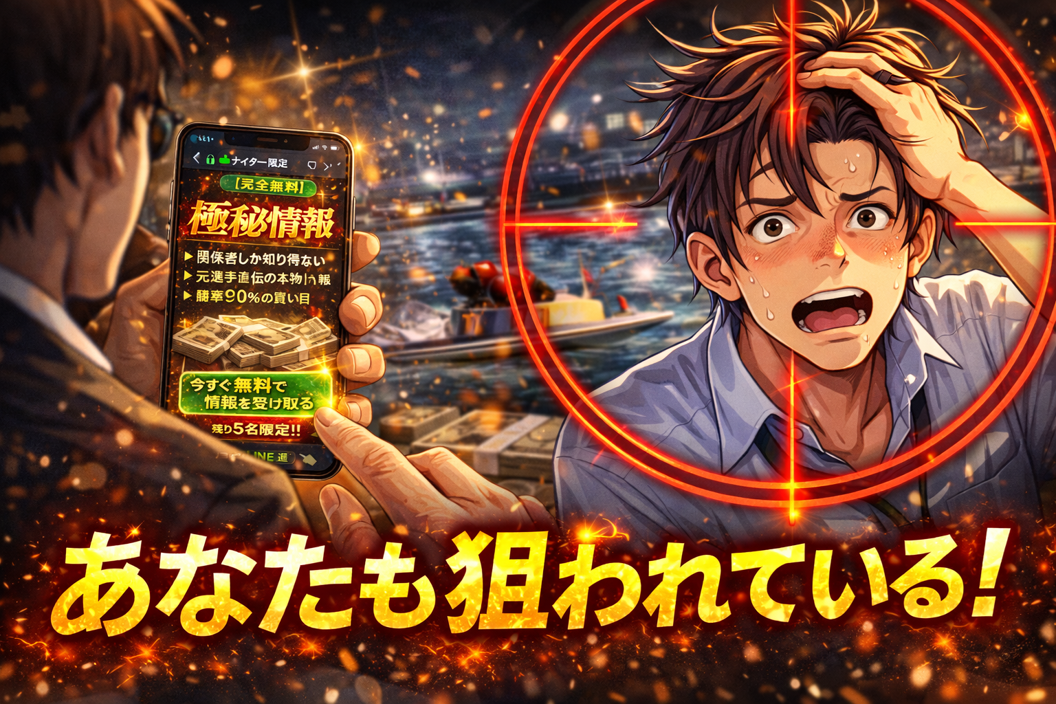 ナイター競艇で「カモ」にされる人の特徴