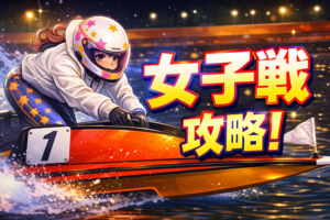 女子戦のナイターレースを攻略